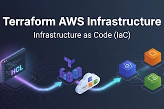 create AWS infrastructure using terraform