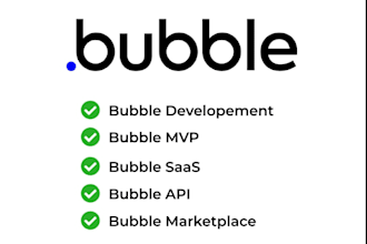 bubble io developer bubble saas mobile app bubble mvp bubble marketplace