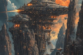 sci fi illustration and sci fi art