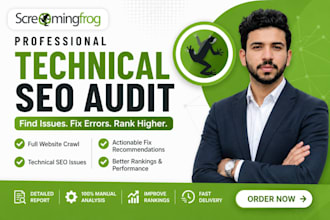 do SEO audit with full technical report