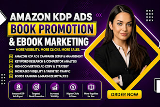 do book promotion and ebook marketing using amazon kdp ads KDP ebook advertising