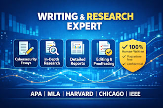 do any cybersecurity essay, cybersecurity research, cybersecurity report