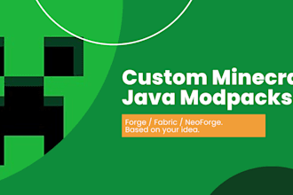 create custom minecraft modpacks forge, fabric or neoforge