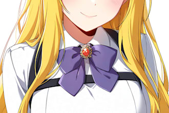 train model anime, game, manhwa, character for you
