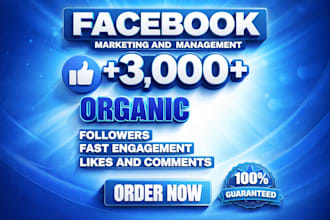 grow your facebook page following fast organically