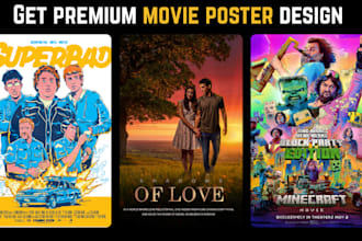 design cinematic movie poster film poster game poster film poster design