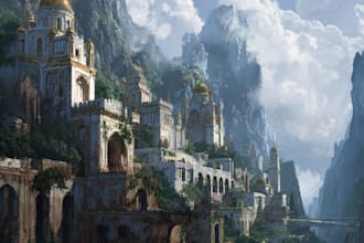 create environment concept art