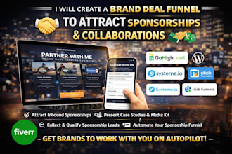 land paid brand collaborations deals using sales funnels and paid ads fast
