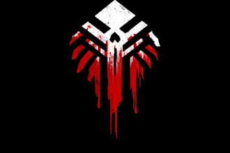 draw futuristic cyberpunk logo or typography