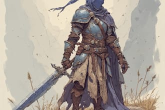design dnd character, fantasy character, dnd party