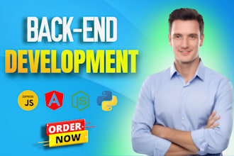 be your backend developer with nodejs typescript