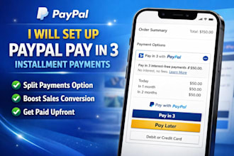 enable paypal three installment payments to boost your sales