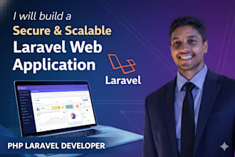 build secure and scalable laravel web application