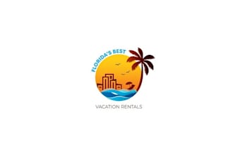 design necessary logo for floridas best vacation rentals