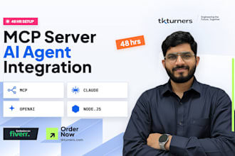 develop an mcp server and ai agent api integration for claude