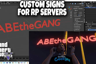 create a custom vinewood sign for your fivem server