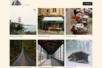 make a clean splash page for your brand