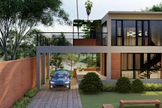 create photorealistic 3d architectural renders