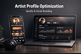 optimize your spotify and artist profiles for professional branding