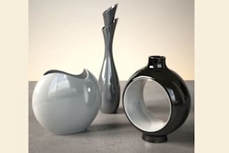 design 3d plastic injection, vases, fiberglass mold vacuum forming slip casting