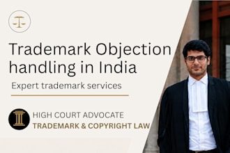 handle trademark objection and reply to examination report in india
