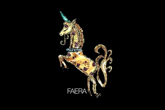 design luxury fashion clothing or tshirt logo