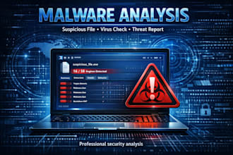 analyze malware or suspicious files and explain the threat