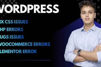 fix wordpress bugs, errors and woocommerce issues