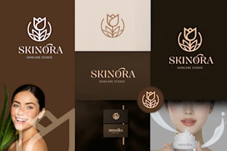 design extremely premium minimalist and luxury elegant logo