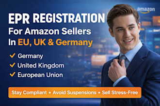 handle epr registration for amazon sellers in germany, UK, and eu