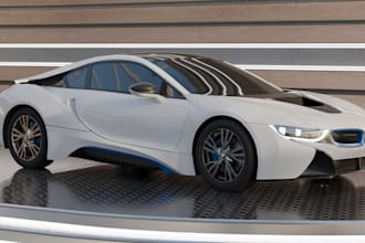 create realistic looking vehicle modeling for games and animation