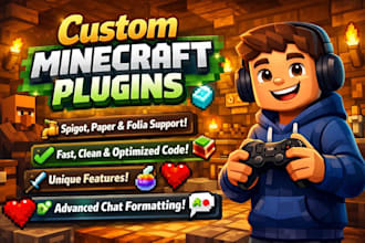 code quality minecraft plugins for spigot, paper and bukkit smp servers