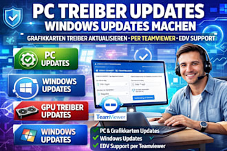 do remote pc support via teamviewer