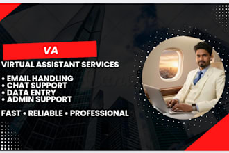 be your virtual assistant for email handling and chat support
