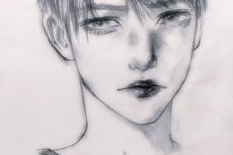draw any portrait of any fictional characters or real people