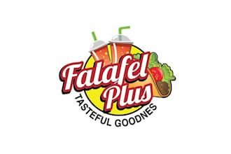 design high quality sandwiches or drink food logo