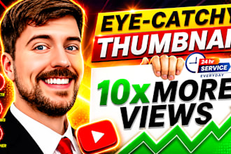 create youtube thumbnail in 3 hours