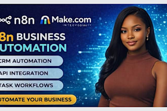build make com automation for CRM workflow fix make com scenario