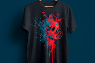design custom typography t shirt and graphic t shirt