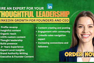 create thought leadership content to build linkedin visibility