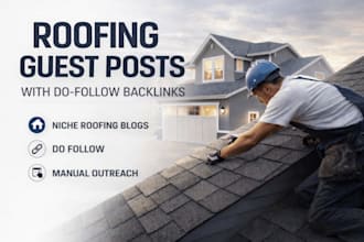 publish roofing guest posts on high authority sites