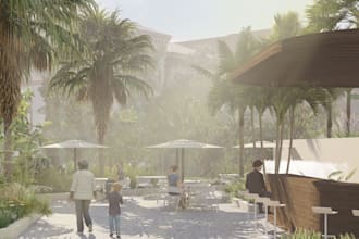 create 3d landscape design and rendering