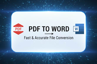 convert PDF to word or word to PDF