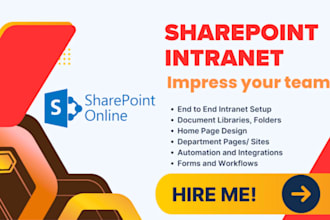 design a sharepoint intranet website or portal for your organization