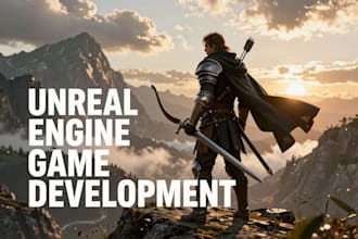 do unreal engine game development, develop unreal engine game, ue5 blueprints