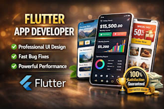 develop hybrid mobile apps using flutter