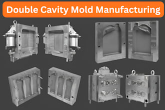 design multi cavity silicone molds box for small batch and mass production needs