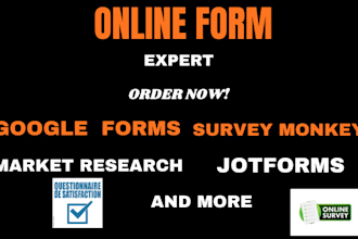 gather response for online survey, google form, jotform real targeted audience