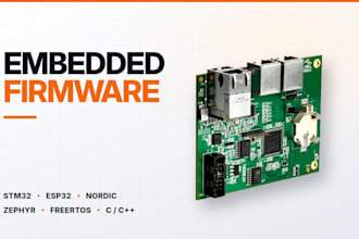 create professional embedded firmware and iot solutions