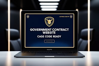 design compliance website for government contract sam gov bidding and cage code